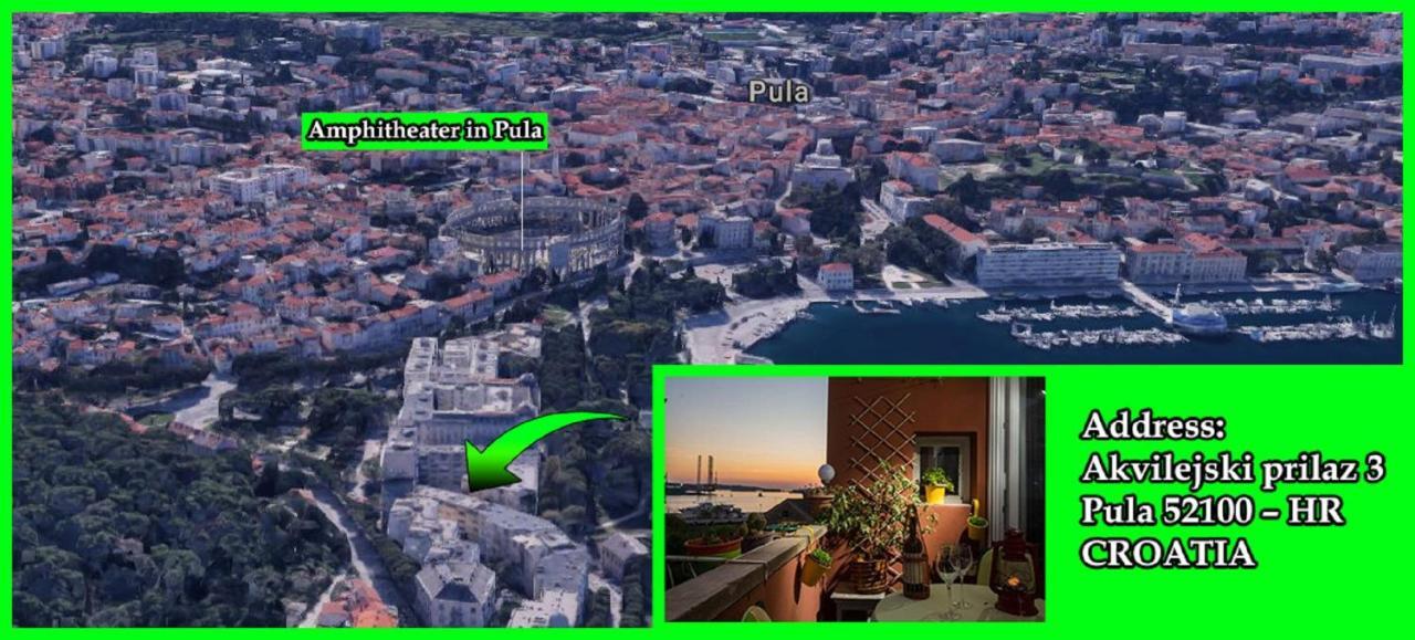 Apartamento Pietas Iulia Pula Exterior foto